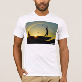 Camiseta HAMbyWG Bella Canvas T-Shirt - Sunset Golf