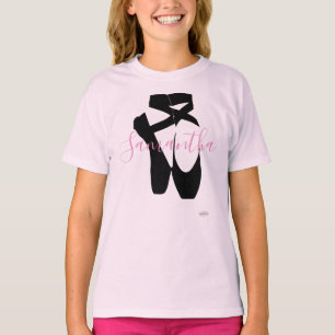 Camiseta HAMbyWG Black Ballet Slippers con tu nombre