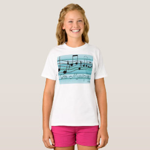 Camiseta HAMbyWG La Musique T-Shirt w Aqua