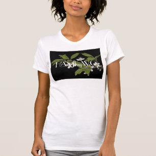 Camiseta HAMbyWG Pequeñas flores blancas