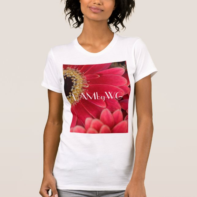 Camiseta HAMbyWG Pink Gerber Daisies (Anverso)