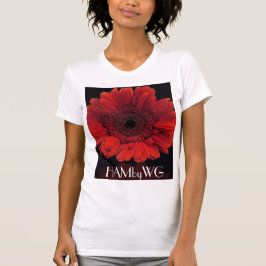 Camiseta HAMbyWG - Red Gerber Daisy