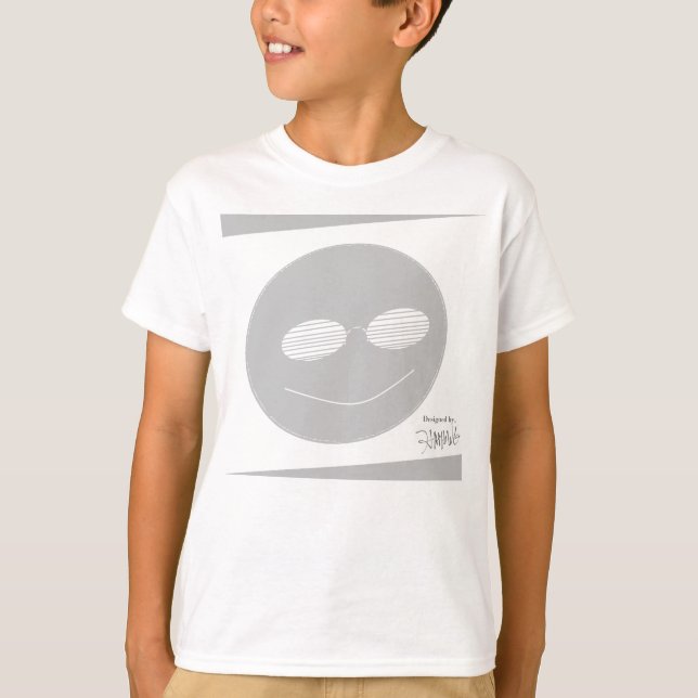 Camiseta HAMbyWG Smile Face con gafas de sol (Anverso)