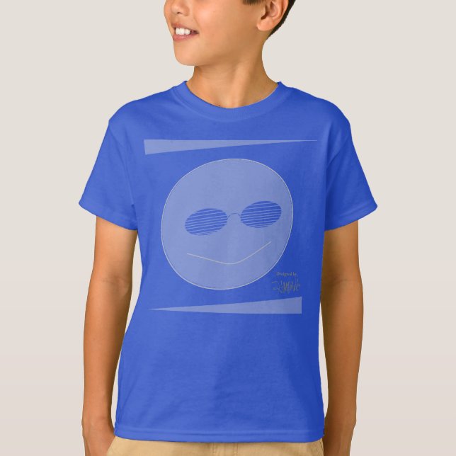 Camiseta HAMbyWG Smile Face con gafas de sol (Anverso)