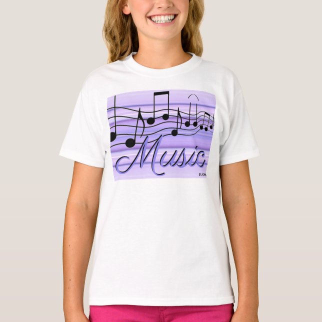 Camiseta HAMbyWG - T Shirt - Rosa - Música (Anverso)