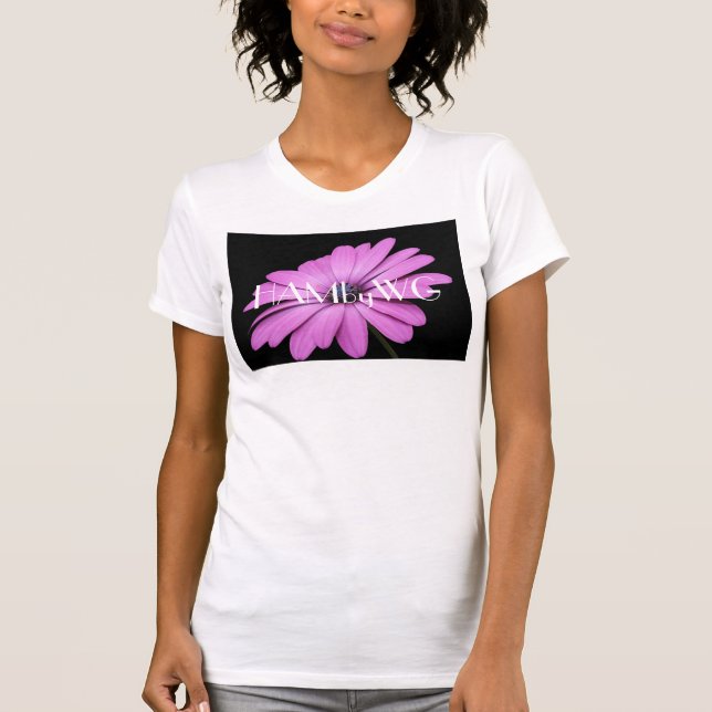 Camiseta HAMbyWG Violet Purple Daisy (Anverso)
