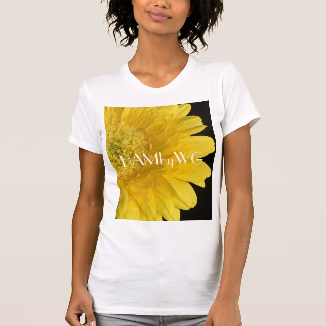 Camiseta HAMbyWG Yellow Gerber Daisies (Anverso)