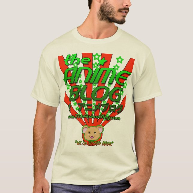 Camiseta Hamchan verde M-pequeño (Anverso)