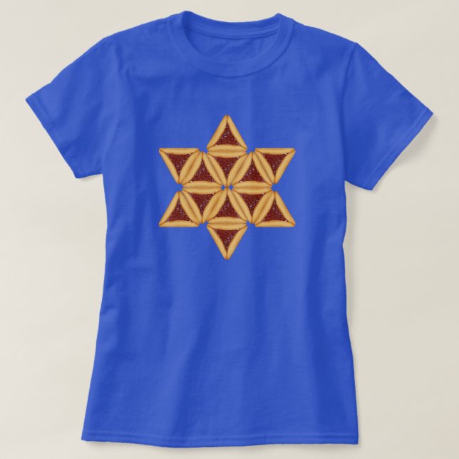 Camiseta Hamentashen (Diseño del anverso)
