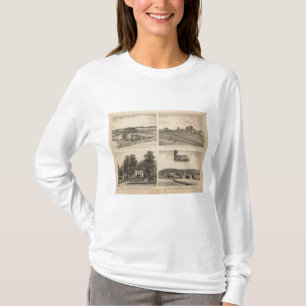 Camiseta Hamilton, las Landas, residencias de Yates, granja