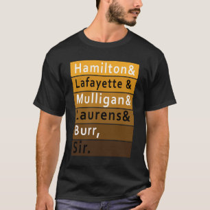Camiseta Hamilton Laurens Lafayette_ Mulligan Bur