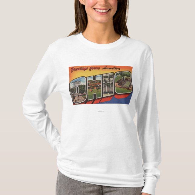 Camiseta Hamilton, Ohio - escenas grandes de la letra (Anverso)