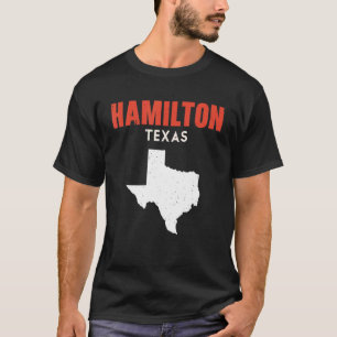 Camiseta Hamilton Texas Estados Unidos Estados Unidos Viaje