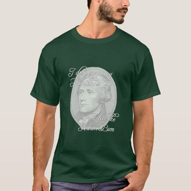 Camiseta Hamiltons de caída (oscuro) (Anverso)