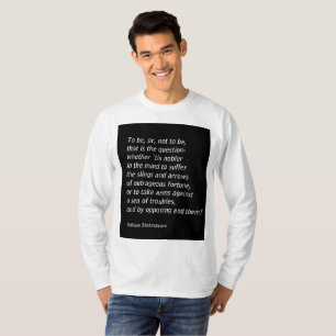 Camiseta "Hamlet" de William Shakespeare