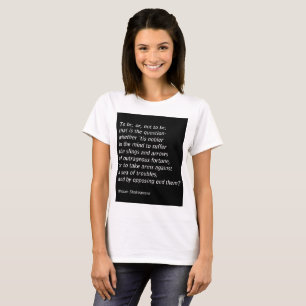 Camiseta "Hamlet" de William Shakespeare