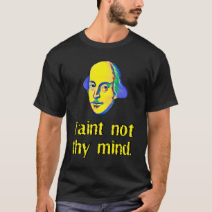 Camiseta Hamlet Ghost Taint Not Thind Shakespearean Quot