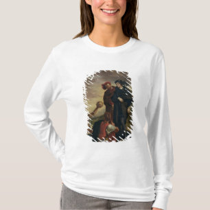 Camiseta Hamlet y Horatio en el cementerio