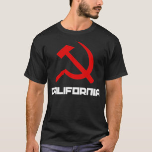 Camiseta Hammer Sickle, comunista socialista