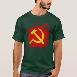 Camiseta Hammer Sickle Unión Soviética Comunismo 2
