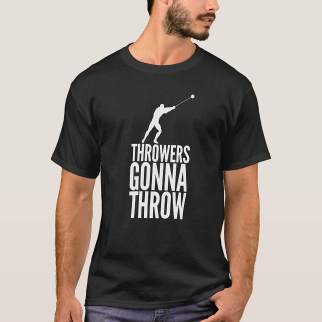 Camiseta Hammer Throwing Throw Thrower Track Field Athletic (Anverso)