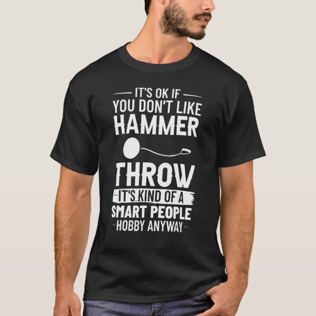 Camiseta Hammer Throwing Track And Field Ball Thrower Train (Anverso)