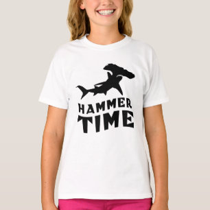 Camiseta Hammer Time Diseño para amantes del tiburón mart