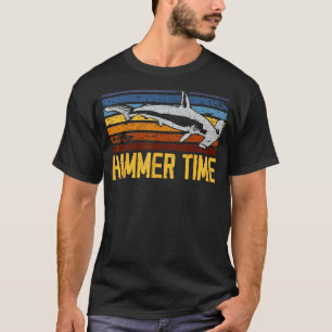 Camiseta Hammer Time Hammerhead Sharm Marine Biology Animal