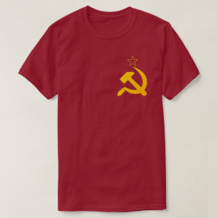 Camiseta Hammer y Sickle С С С Р