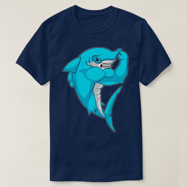 Camiseta Hammerhead como constructora de cuerpos en Bodybui (Diseño del anverso)