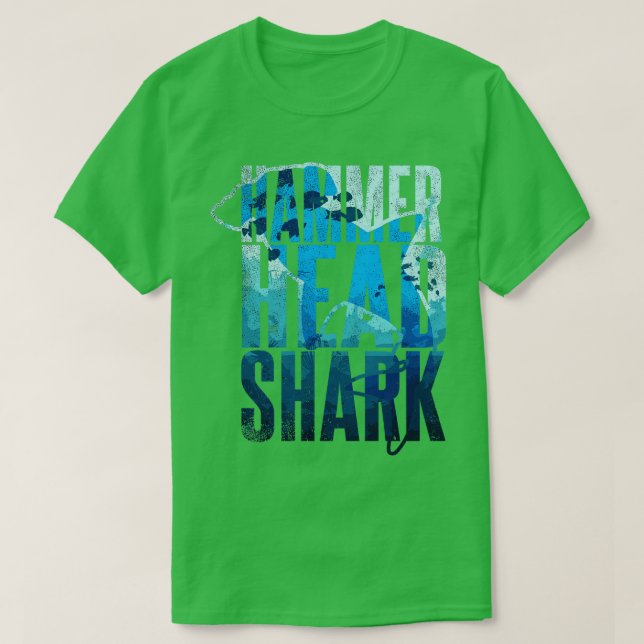 Camiseta Hammerhead Shark (Diseño del anverso)