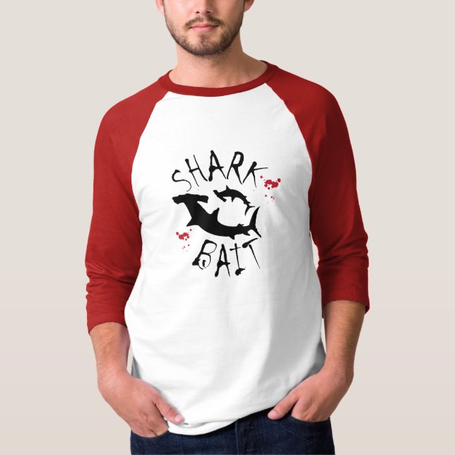 Camiseta Hammerhead Shark Ataca Plátano Sanguíneo (Anverso)