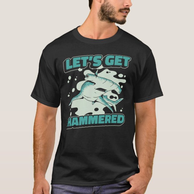 Camiseta Hammerhead Shark Hammer Fish (Anverso)