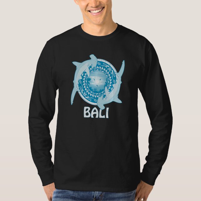 Camiseta Hammerhead Sharks Dive Bali Indonesia   (Anverso)