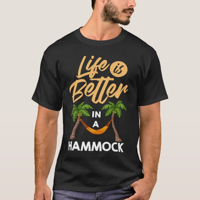Camiseta Hammocking Hammock Straps Camping (Anverso)