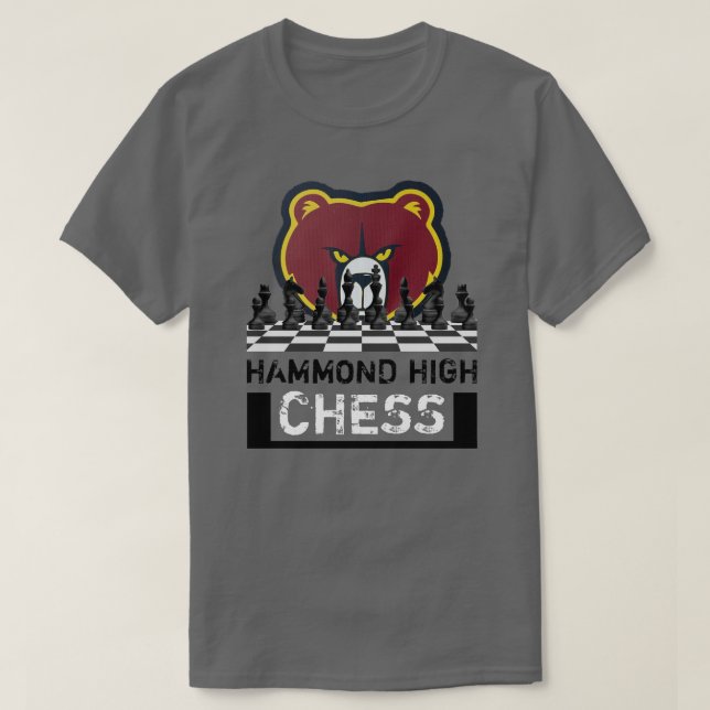 Camiseta HAMMOND HIGH CHESS (Diseño del anverso)
