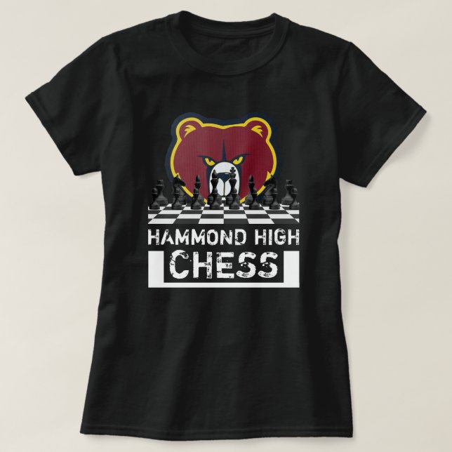 Camiseta HAMMOND HIGH CHESS (Diseño del anverso)