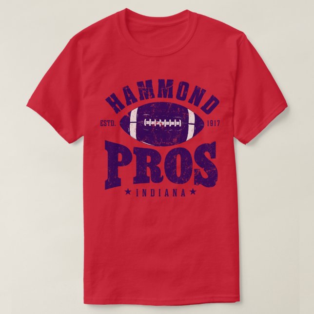 Camiseta Hammond Pros (Diseño del anverso)