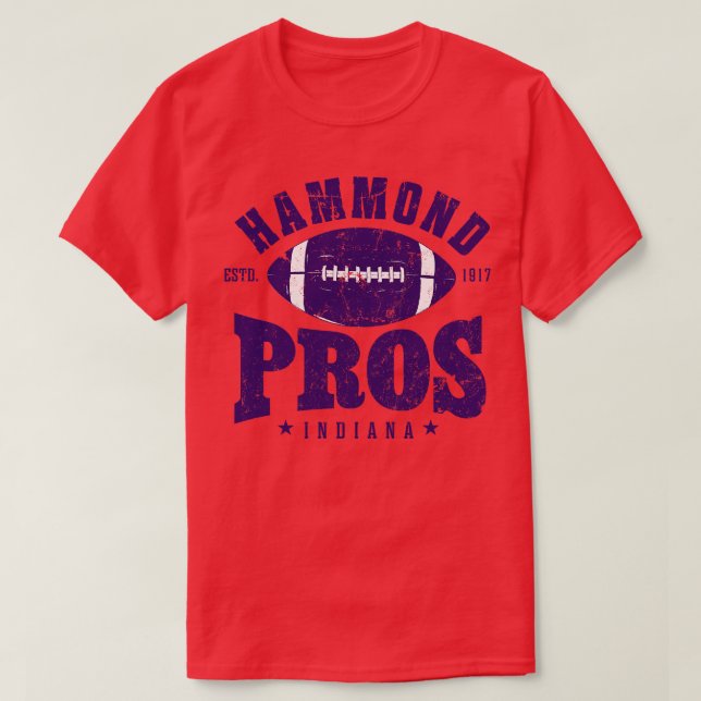 Camiseta Hammond Pros (Diseño del anverso)