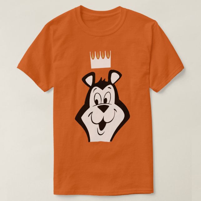 Camiseta Hamms Bear con una corona blanca (Diseño del anverso)