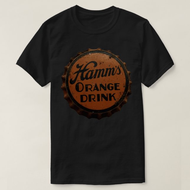 Camiseta Hamms Naranja Drink (Diseño del anverso)