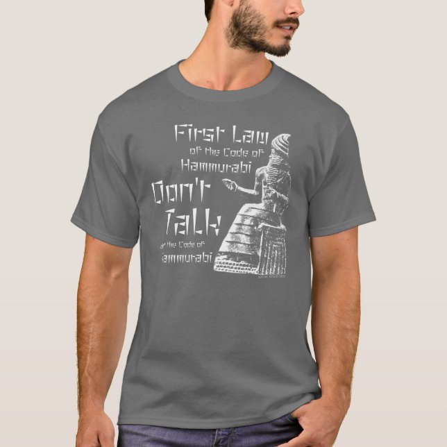 Camiseta Hammurabi (Anverso)