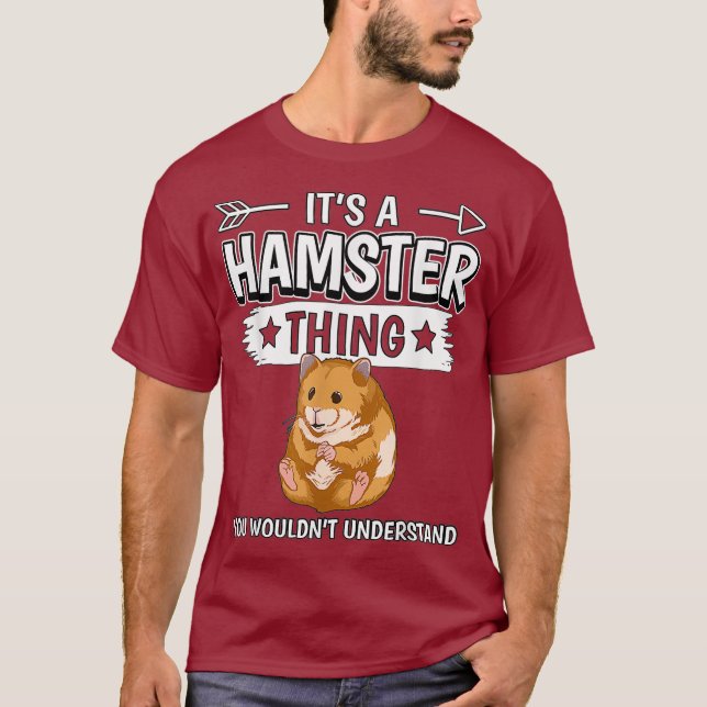Camiseta Hammy Es Un Hámster De Hamster (Anverso)