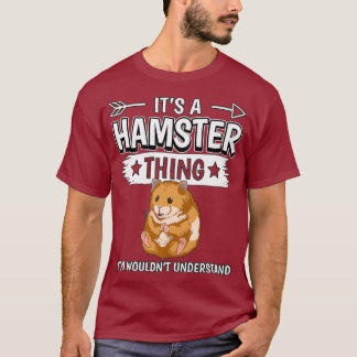 Camiseta Hammy Es Un Hamster Thes Hamsters Premium