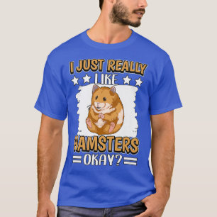 Camiseta Hammy Me Gusta Realmente Hamsters Premium