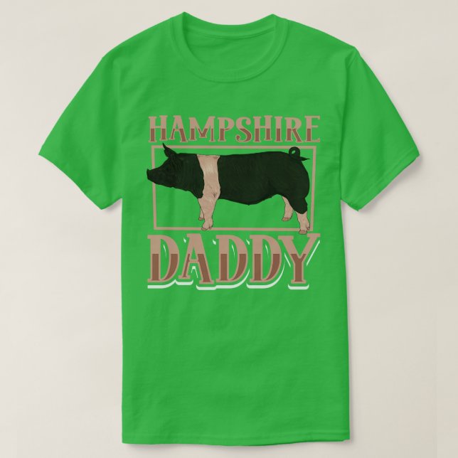 Camiseta Hampshire Pig Daddy (Diseño del anverso)
