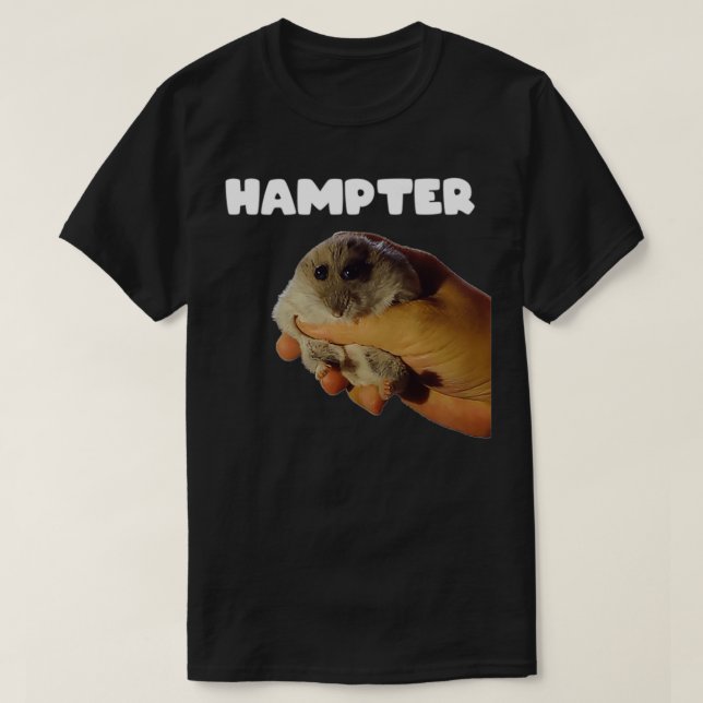 Camiseta HAMPTER Meme  (Diseño del anverso)