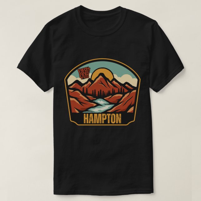 Camiseta Hampton, Arkansas T-Shirt (Diseño del anverso)
