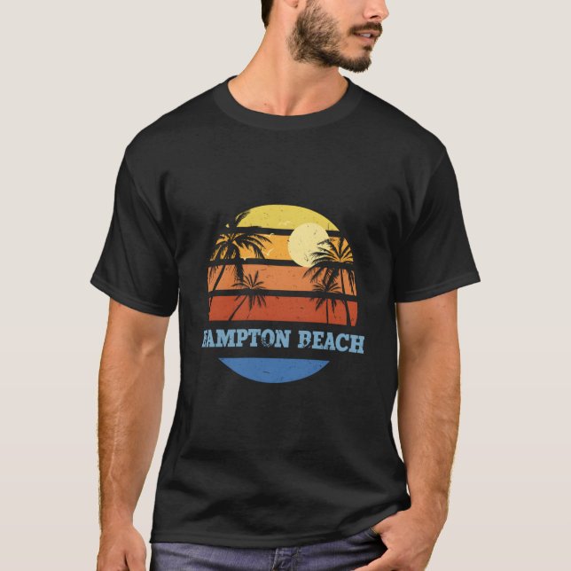 Camiseta Hampton Beach New Hampshire Nh Beach Us Cities (Anverso)