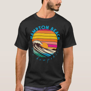 Camiseta Hampton Beach Retro estilo años 1980 New Hampshire